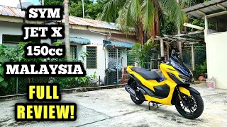 SYM JET X Scooter 150cc 2021 Malaysia | FULL REVIEW