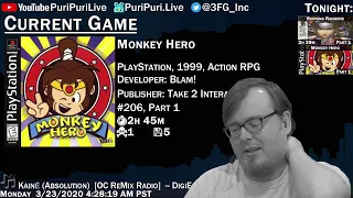 Burning Rangers [Part 1] (Saturn, 1998, Action), PSX#206 Monkey Hero [Part 1] (1999, Action RPG)