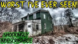 Shockingly Indescribable Abandoned Hoarder House - Entire Life Left Behind!