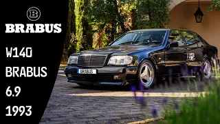 One of first V12 : 1993 Brabus W140 6.9 V12 - Ultimate Mercedes Benz S Class  #brabus #w140 #sclass