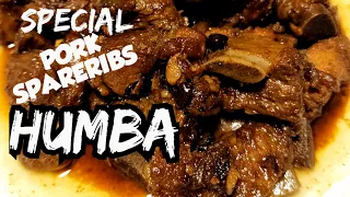 Pork Spareribs Humba subukan nyo iluto at napakasarap.