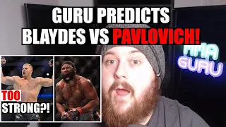 MMA Guru predicts Curtis Blaydes vs Sergei Pavlovich!