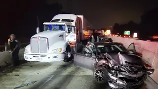 All lanes of I-85 back open in Jackson County after 2 crashes early Wednesday morning