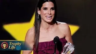 Sandra Bullock Drops The F*** Bomb at Critics Choice Awards 2014