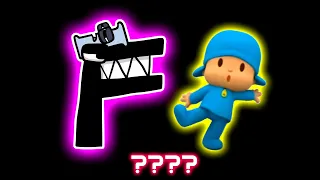 Pocoyo & Alphabet Lore F Blowing Sound Variations in 37 Seconds | STUNE