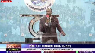 2ÈME CULTE DOMINICAL DU 01/10/2023