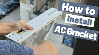 How to Install AC Window Bracket | Support Arm