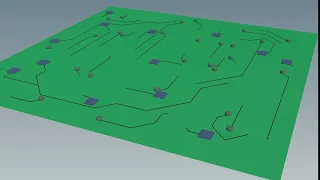 Houdini - Circuit pattern (scene file)