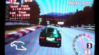 Gran Turismo 1 Race at Trial Mountain #2 Arcade Mode PS1