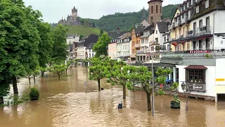 Pfingsthochwasser -  Cochem an der Mosel 19.05.2024 - EMS Media TV