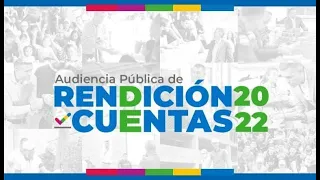 Audiencia Pública de Rendición de Cuentas 2022 - Alcalde de Envigado Braulio Espinosa lSC