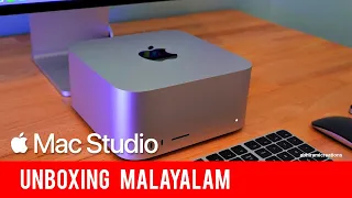 Mac Stdio M 1 Chip Unboxing Malayalam I I solve Calicut I Abhirami Creations I Mac Studio Malayalam