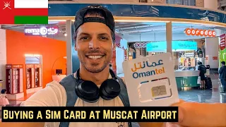 Buying a Sim Card for Oman at Muscat Airport 🇴🇲