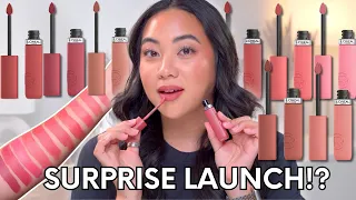 L'Oreal released new lipsticks and didn't announce it... Let's swatch ALL the shades!