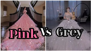 pink💗 vs grey 💟 |choose anyone💫|#subscribe #choose #comment