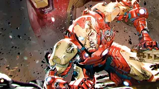 Iron Man fights his X Men Killer Armor (Fall of X)