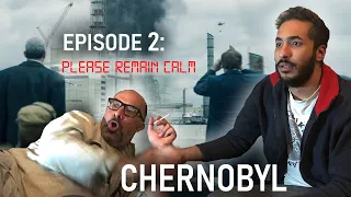 DAD'S NEW FAVORITE SHOW! CHERNOBYL EPISODE 2 | Please Remain Calm | REACTION