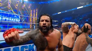 Roman Reigns & Solo Sikoa Destroys The Usos To End The Bloodline WWE Smackdown 2023 Highlights