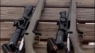 Ruger American 7.62x39 Gen I vs Gen II with the AK-47 magwell.