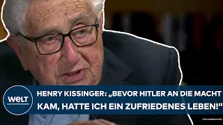 HENRY KISSINGER: "Bevor Hitler an die Macht kam, hatte ich ein zufriedenes Leben!" I WELT Interview