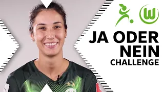 Sara Doorsoun in der Ja-oder-Nein-Challenge | VfL Wolfsburg Frauen