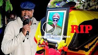 NBS TV's Samson Kasumba Sings for the Mourners at Gen Elly Tumwine's Vigil