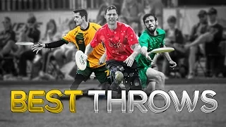 Best throws of WUGC 2016 (Men's)