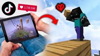 HAGO el TIKTOK más imposible de MINECRAFT