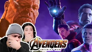 MY WIFE'S FIRST TIME WATCHING *AVENGERS INFINITY WAR* | part 1/2