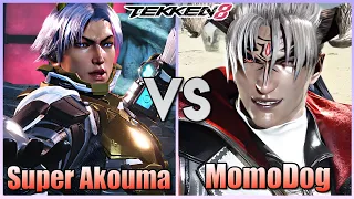 Tekken 8  ▰ Super Akouma (Lee) Vs MomoDog (Devil Jin) ▰ Ranked Matches