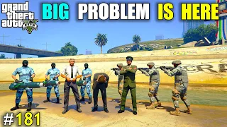 BIG PROBLEM IS HERE | MICHAEL KIDNAP LOST GANG MEMBER | GTA V GAMEPLAY #181