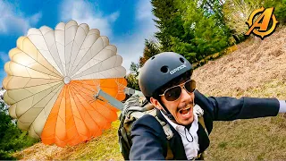 DB Cooper Parachute Survival Camping and Treasure Hunting