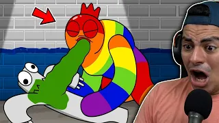 Who STOLE the Rainbow Friends COLORS?! - Rainbow Friends Roblox Best Animations !