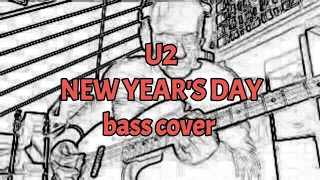U2 New Year's Day bass cover