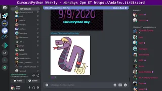 CircuitPython Weekly for August 31st, 2020 #circuitpython @circuitpython #adafruit