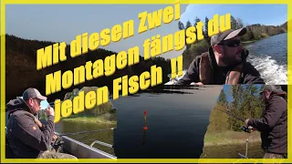 Allroundangeln / Ansitzangeln mit diesen 2 Montagen kannst du jeden Fisch fangen vom Ufer oder Boot