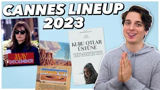 CANNES 2023 Lineup Announced!! (Most Anticipated)