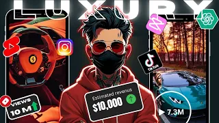 $100/Day🔥 How to Create Luxury Motivational Reels, Shorts & TikTok's with AI. #luxurymotivation