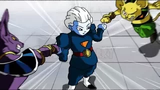 Dragon Ball Super – Gods of Destruction power levels (linear scale)