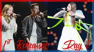 Junior Eurovision 2018 - 1st Rehearsal - Day 2 - TOP10