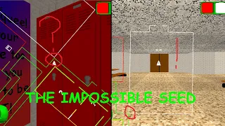 I BEAT THE "IMPOSSIBLE" SEED!!! | Baldi's Basics Plus (0.3.8)