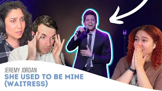 Vocal Coaches React - JEREMY JORDAN sings "She Used To Be Mine" (Waitress)