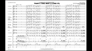 That's the Way (I Like It) arranged by Michael Brown