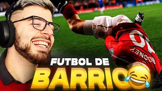 LA COBRA REACCIONA A MOMENTOS GRACIOSOS FÚTBOL DE BARRIO #2 ⚽🤣