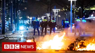 Further Europe unrest amid Covid protests - BBC News