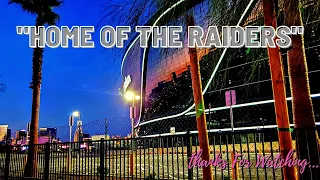 *THE NEW ALLEGIANT STADIUM* | Home Of The Raiders | Las Vegas | 4K