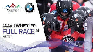 Whistler | BMW IBSF World Championships 2019 - 4-Man Bobsleigh Heat 1 | IBSF Official
