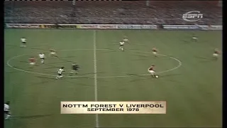 1978/79 - Nottingham Forest v Liverpool (European Cup 1st Round, 1st Leg - 13.9.78)