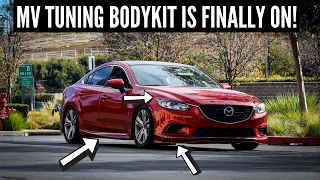 IT LOOKS SO MUCH MORE AGGRESSIVE! | MV Tuning Bodykit For Mazda 6 is Finally Installed!