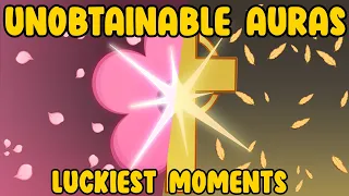 Getting UNOBTAINABLE Auras and Other Luckiest Moments in Roblox Sol's RNG